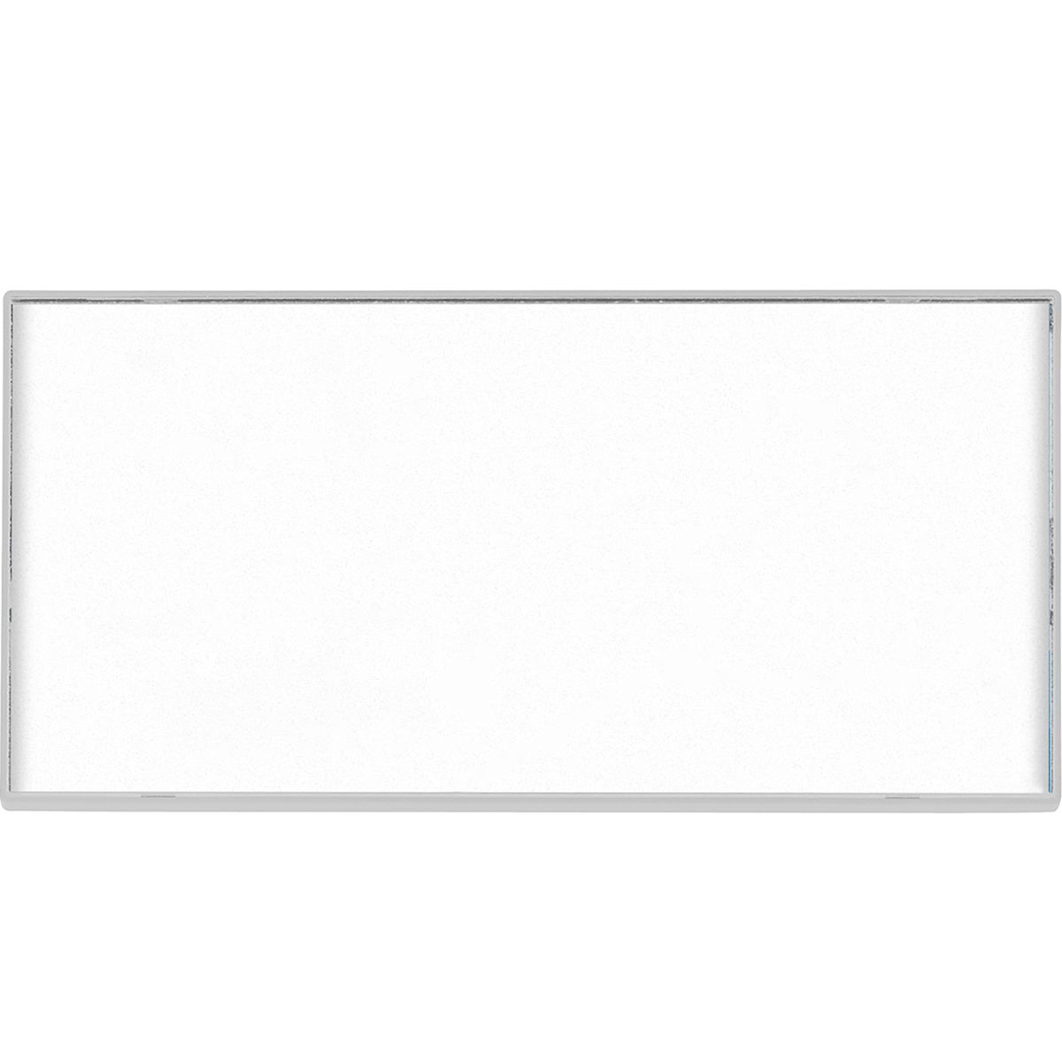 Türschilder, Modell Kairo Easy, 75 x 150 mm (H x B), Weiß, 10 Stück in einer Packung