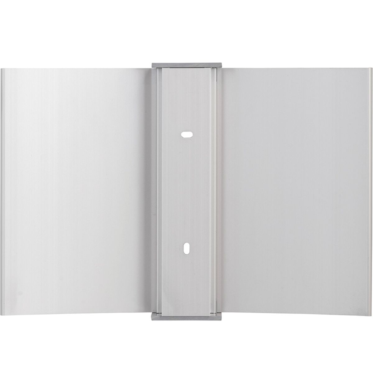 Wandschild, Modell Frankfurt, ~DIN A4 Querformat, Silber