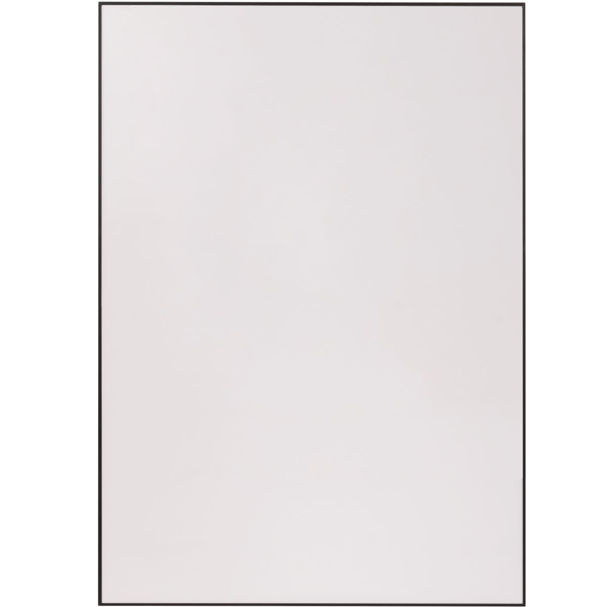 Wandschild, Modell Madrid, ~ DIN A2, Hochformat, Schwarz, Beschriftung mit Einleger