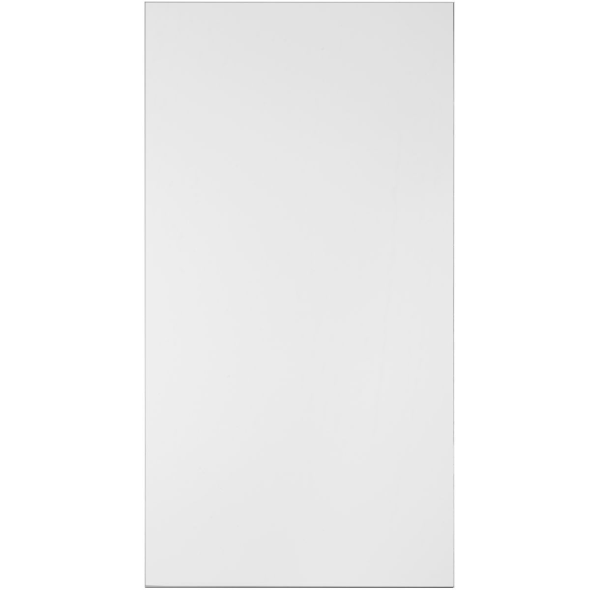 Wandschild, Modell Madrid, 850 x 450 mm, Hochformat oder Querformat, Silber, Beschriftung direkt auf den Artikel