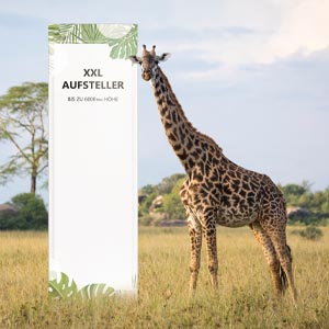 Zoo Schilder Aufsteller extra groß Zoo Schilder Aufsteller extra groß