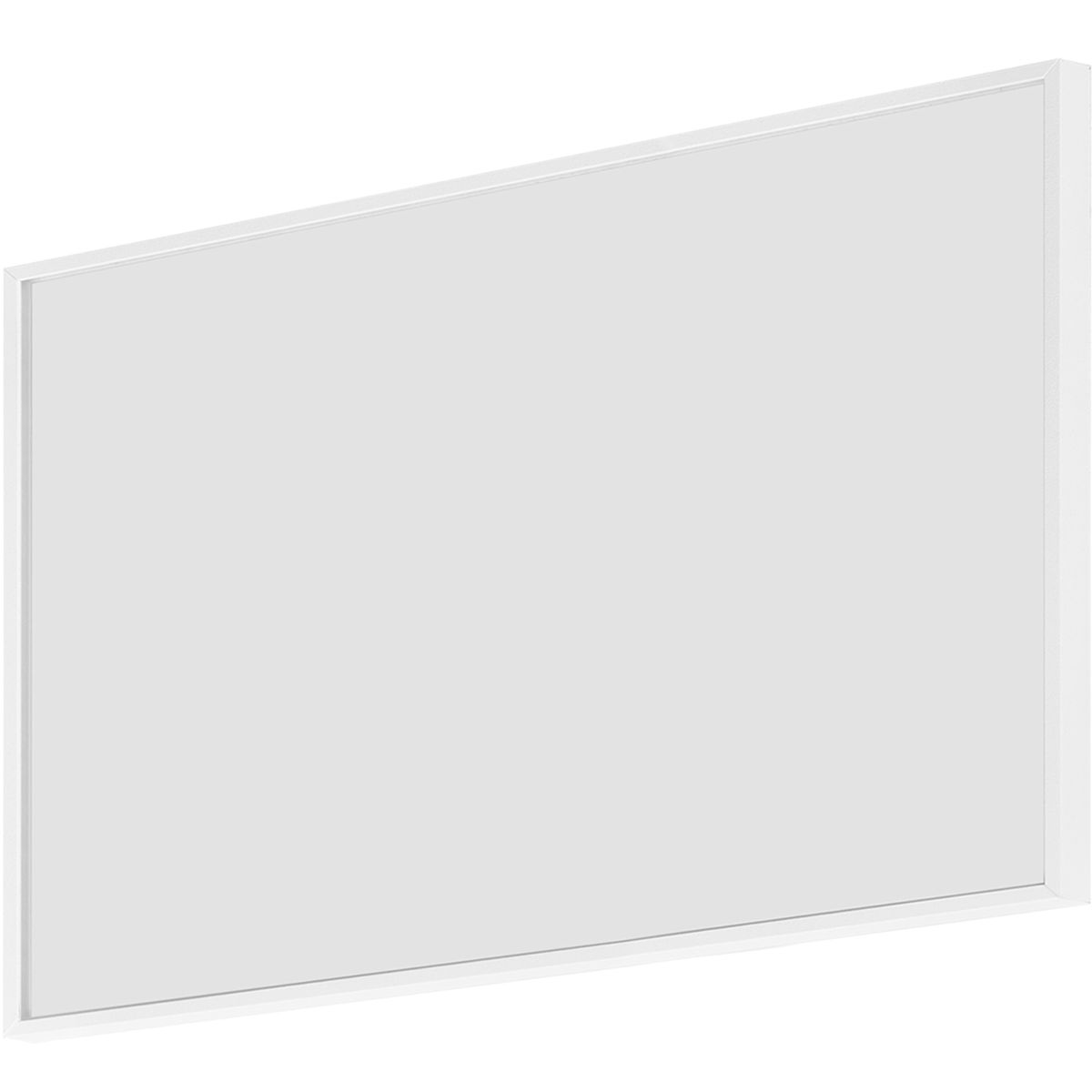 Türschild, Modell Madrid, ~ DIN A5, Weiß, Querformat, Schraub- oder Klebemontage