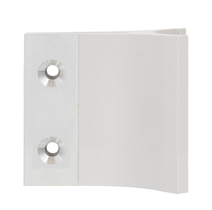 CityGuide Delta Befestigungsprofil silberfarben eloxiert, 100 x 73 x 70 mm (H x B x T)