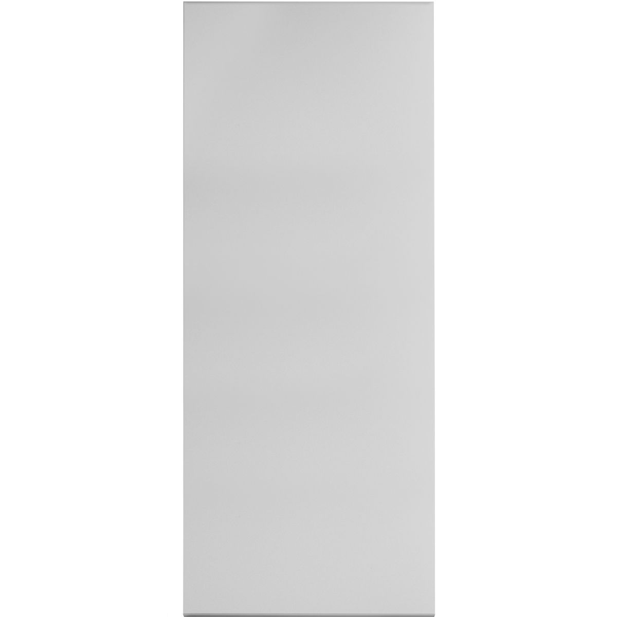 Wandschild, Modell Madrid, 1.250 x 450 mm, Hochformat oder Querformat, Silber, Beschriftung direkt auf den Artikel
