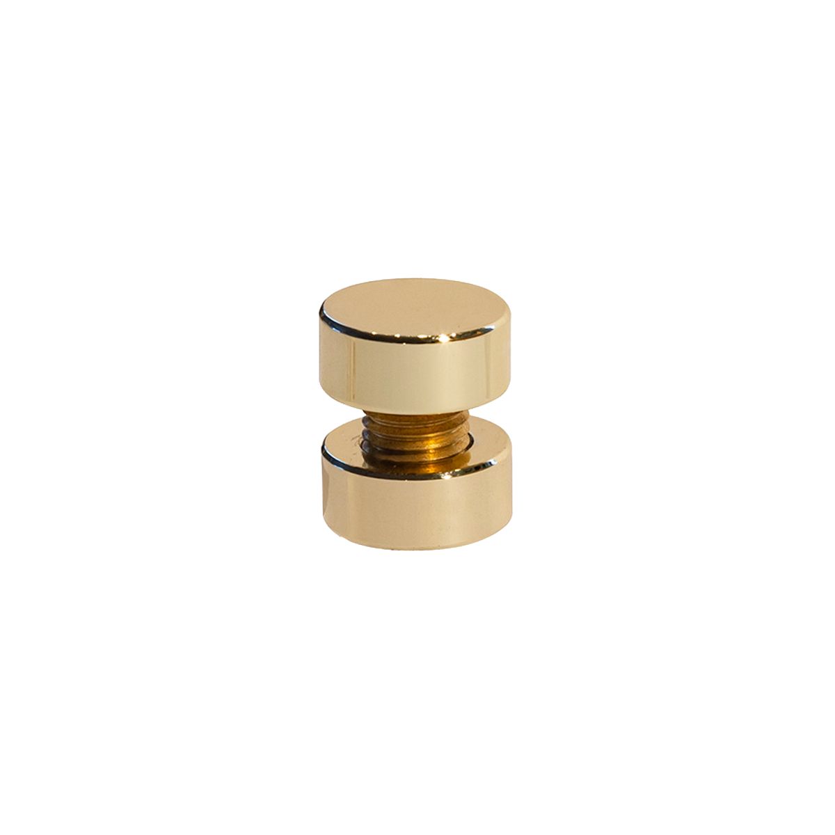 Abstandhalter aus Messing, Gold, Schraubmontage Abstandhalter aus Messing, Gold, Schraubmontage