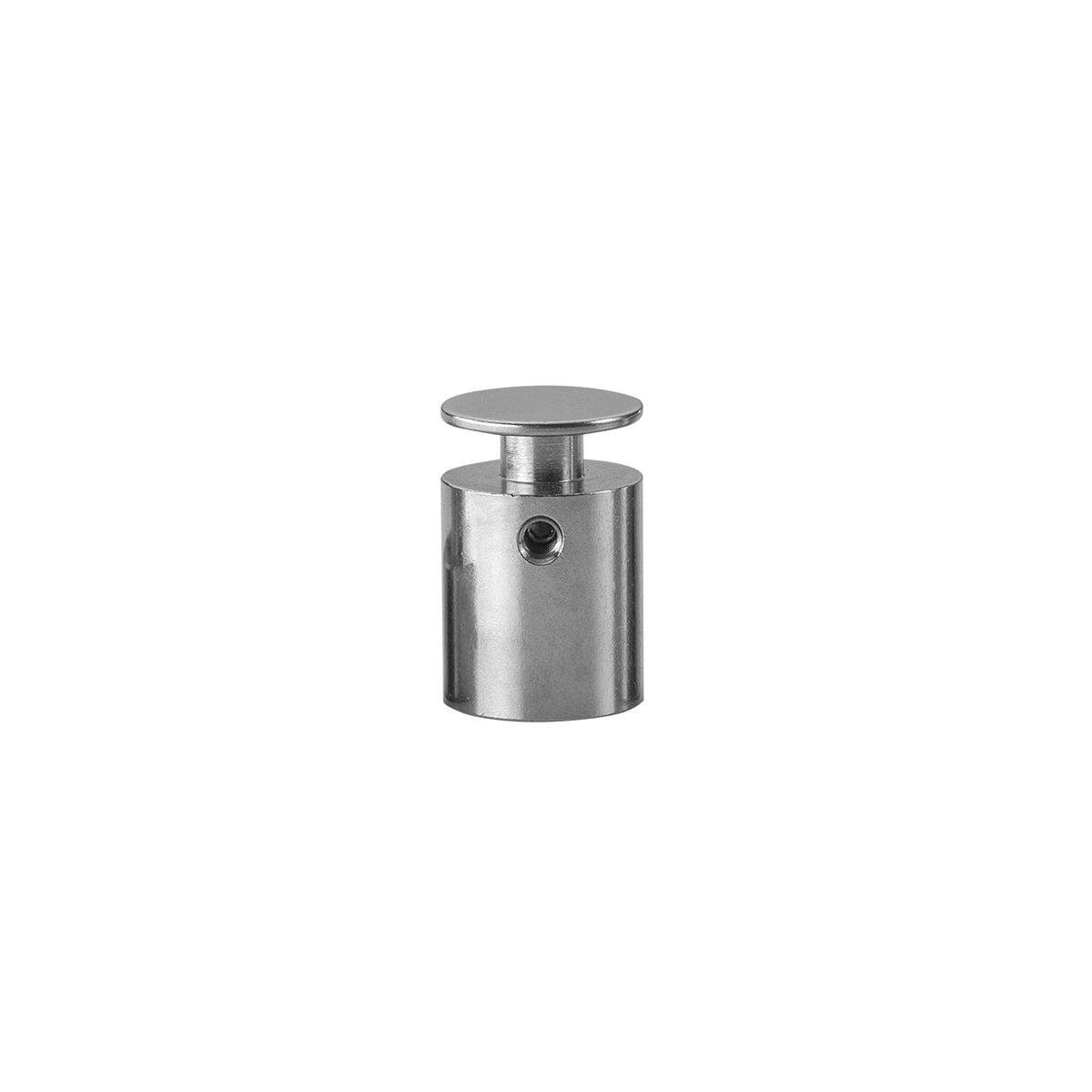 Abstandhalter aus Edelstahl, Silber, 25 mm Wandabstand, Schraubmontage