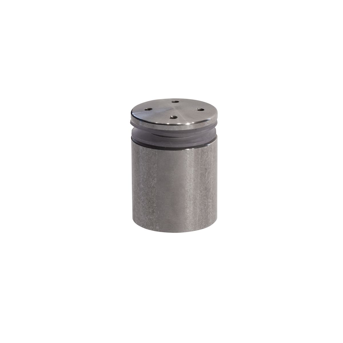 Abstandhalter aus Edelstahl, Silber, 25 mm Wandabstand, Schraubmontage, mit Spezialwerkzeug gesichert Abstandhalter aus Edelstahl, Silber, 25 mm Wandabstand, Schraubmontage, mit Spezialwerkzeug gesichert