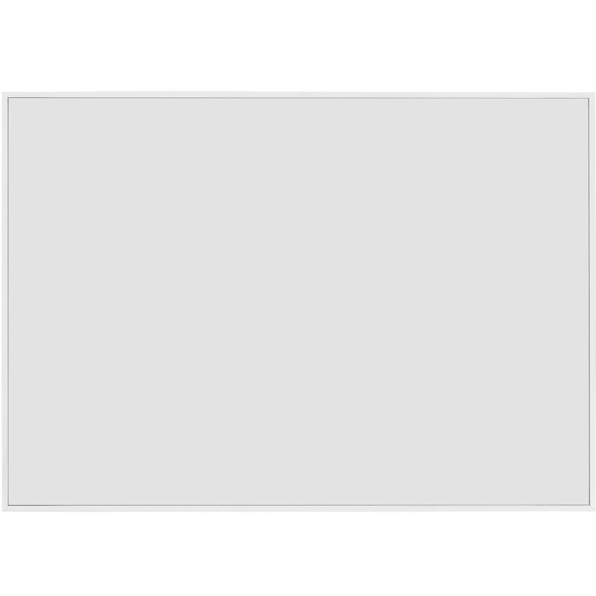 Wandschild, Modell Madrid, ~ DIN A4, Querformat, Weiß, Beschriftung mit Einleger