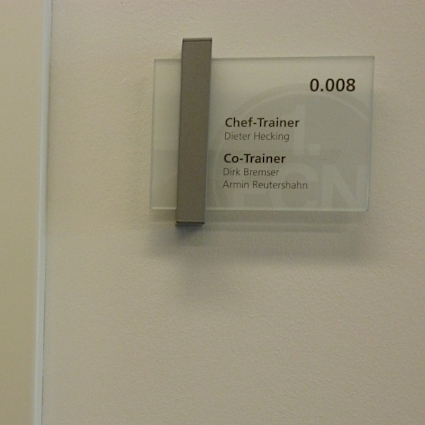 FC Nürnberg Türschild Torino