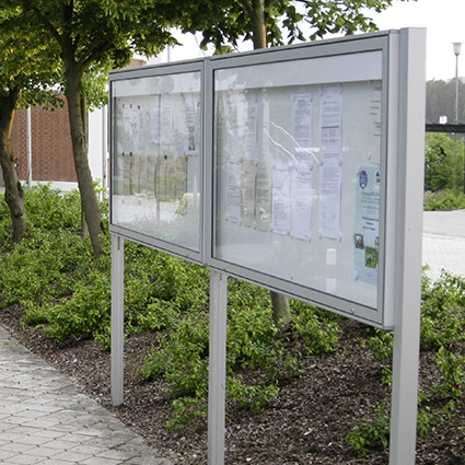 Schaukasten Anlage Schaukasten Anlage