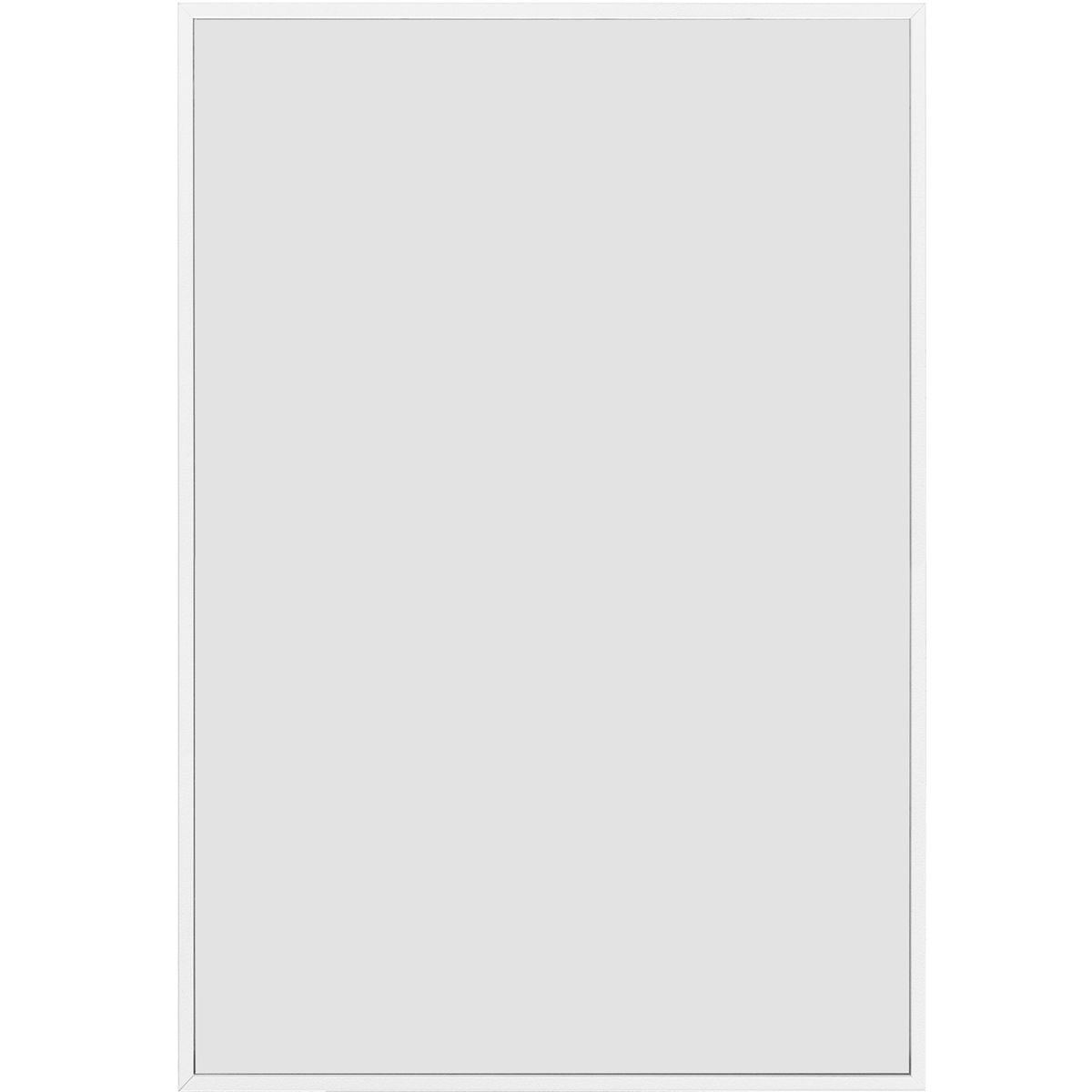 Türschild, Modell Madrid, ~ DIN A5, Weiß, Hochformat, Schraub- oder Klebemontage