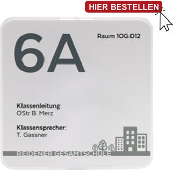 Türschilder Klassenzimmer Schule Modell Maxi Türschilder Klassenzimmer Schule Modell Maxi