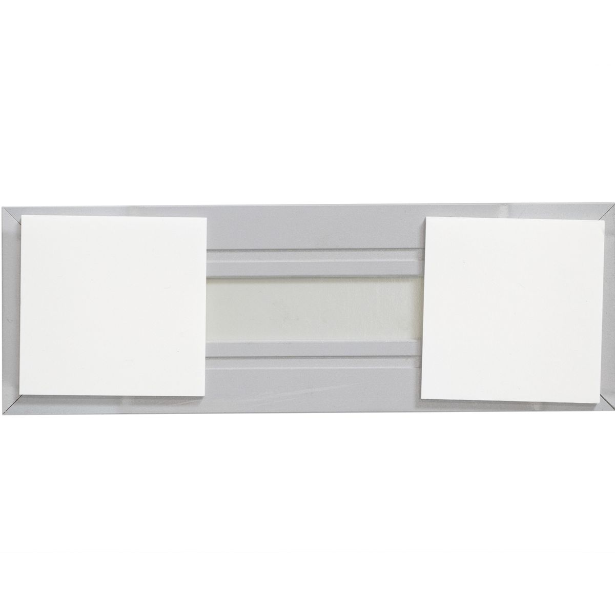 Frei Besetzt Schild, Modell Madrid, 50 x 150 mm (H x B), Weiß, Sprachen: deutsch, englisch, französisch, spanisch und italienisch