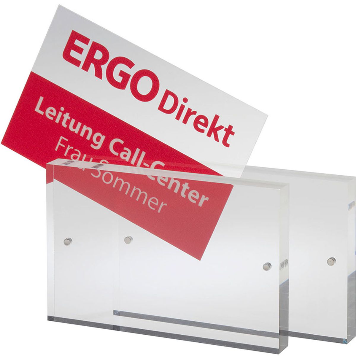 5x Blanko Kühlschrankmagnete Aus Acryl 50x35mm - Für Eigene Fotos & Bilder