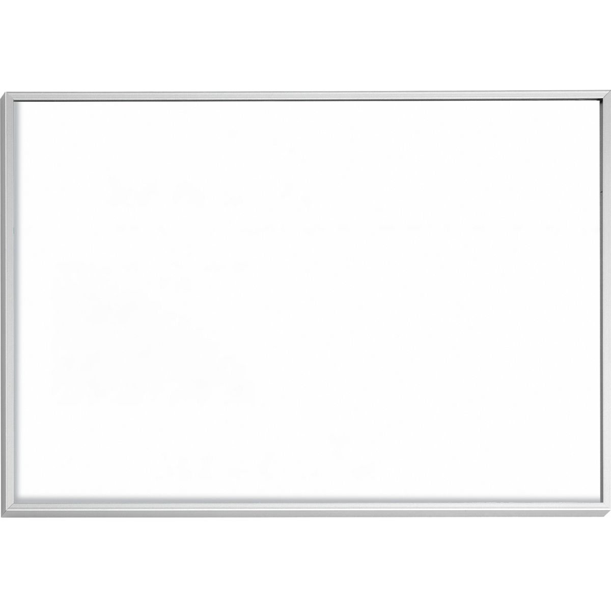 Türschild, Modell Madrid, ~ DIN A5, Silber, Querformat, Schraub- oder Klebemontage