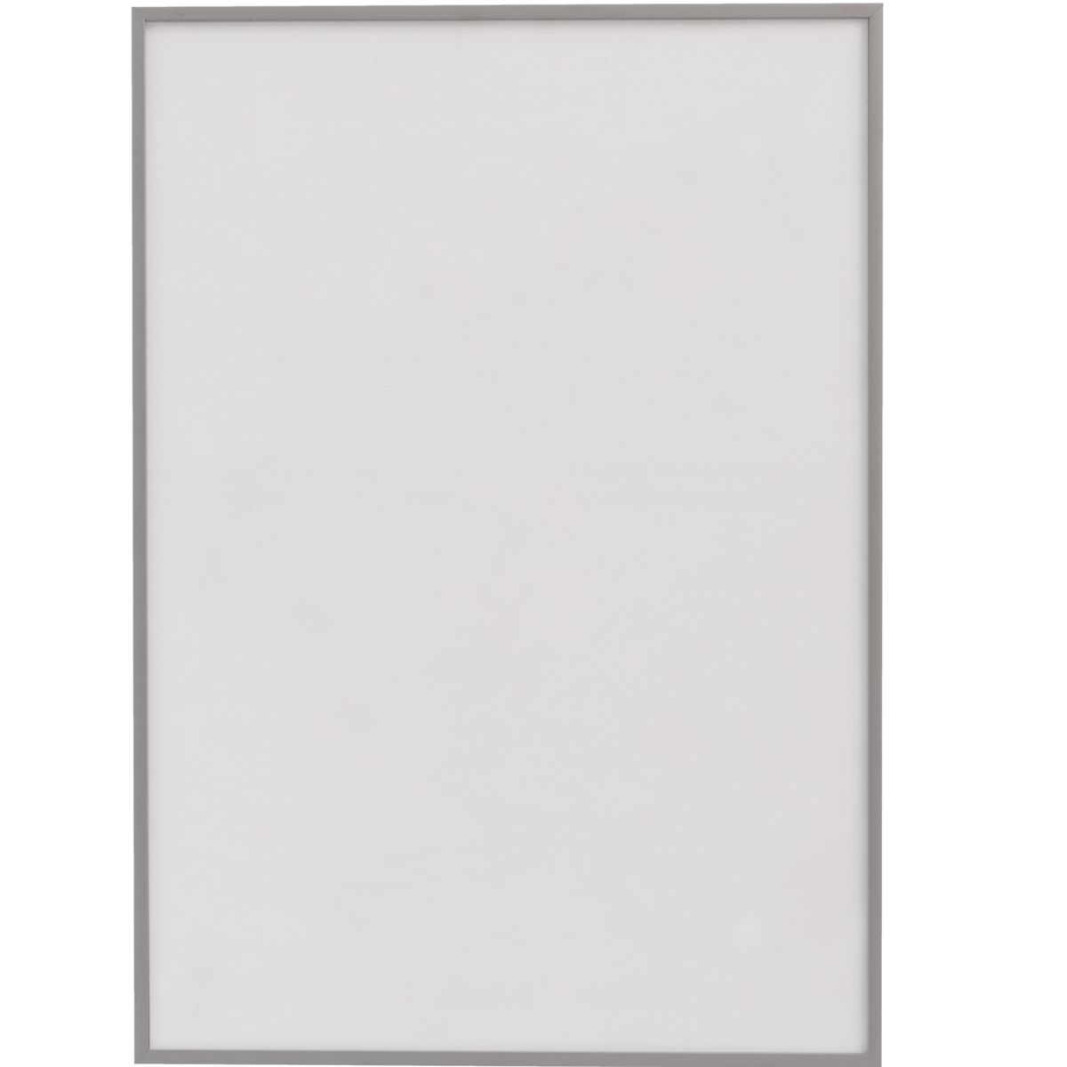 Türschild, Modell Madrid, ~ DIN A5, Silber, Hochformat, Schraub- oder Klebemontage, Entnahmesicher