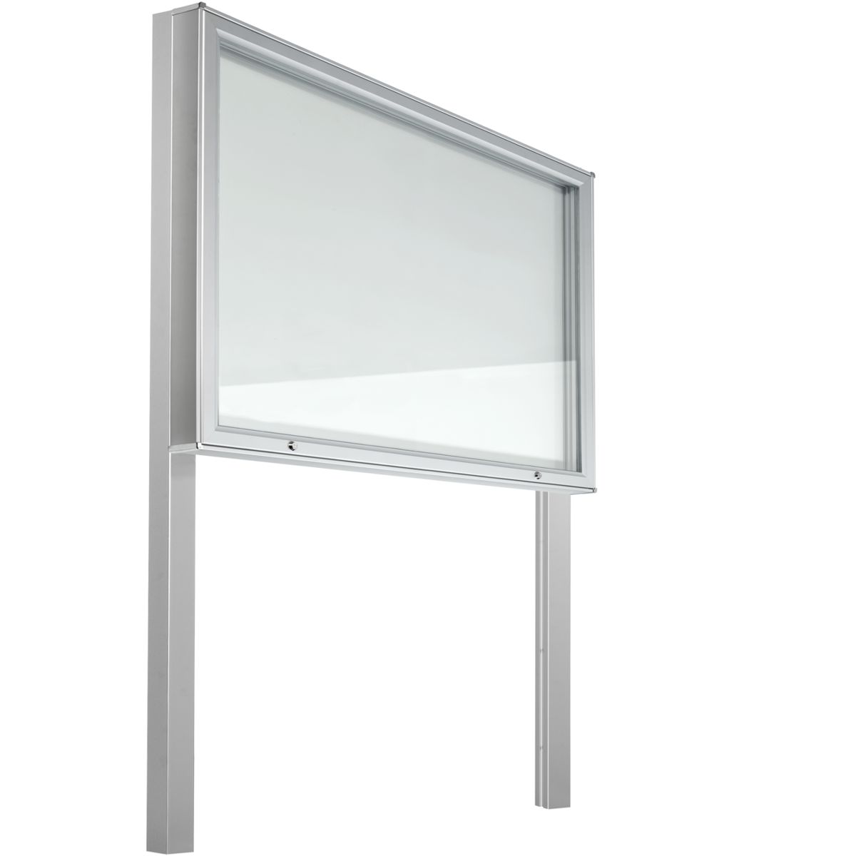 Schaukasten mit Standbeinen Modell A, 18 x DIN A4, Innen- und Außenbereich, einbetoniert Schaukasten mit Standbeinen Modell A, 18 x DIN A4, Innen- und Außenbereich, einbetoniert