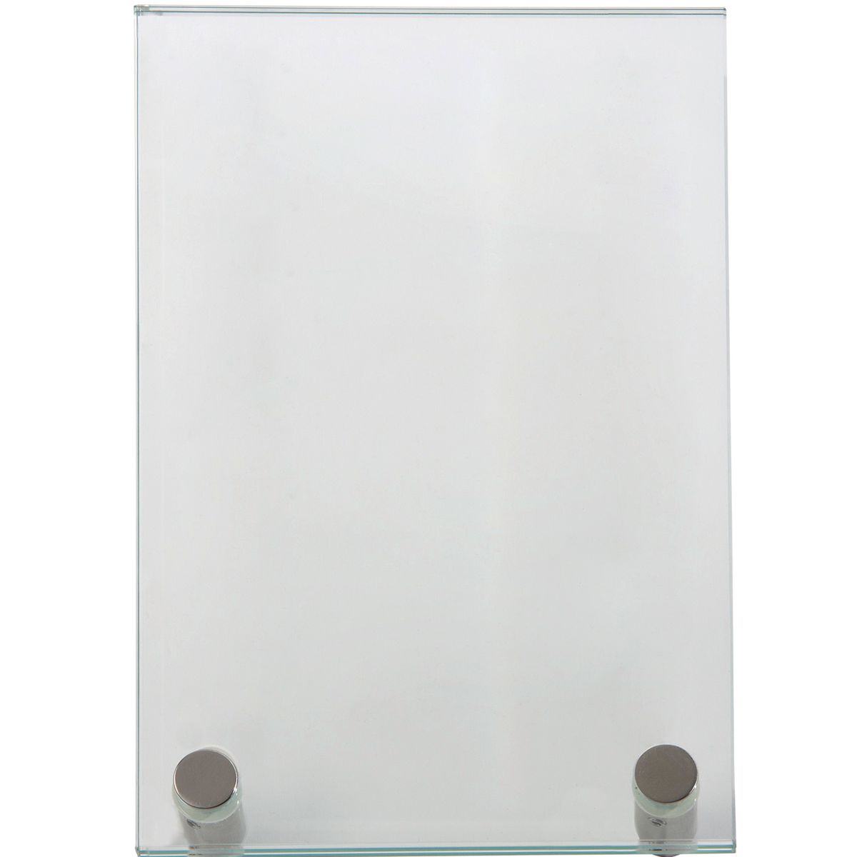 Türschild, Modell Galerie, ESG, 200 x 130 mm (H x B), 2 Abstandhalter (15 mm Wandabstand, mit Schraube)
