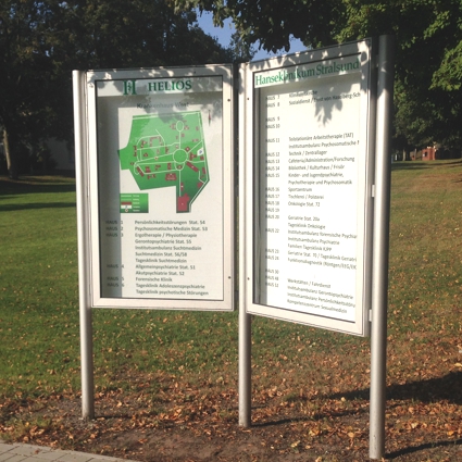 Schaukasten abschließbar