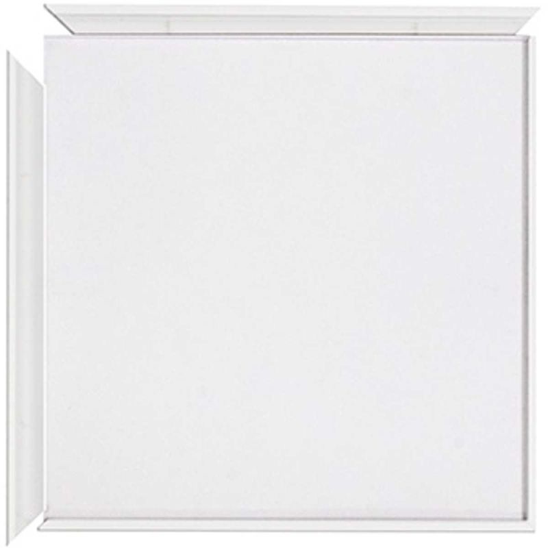 Türschild, Modell Madrid Plus, 150 x 150 mm, Weiß, Muster