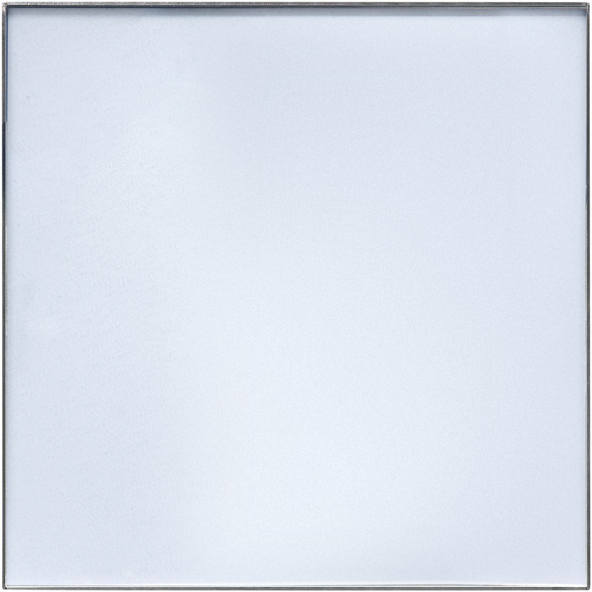 Türschild, Modell Rio, 150 x 150 mm, Silber, Klebemontage