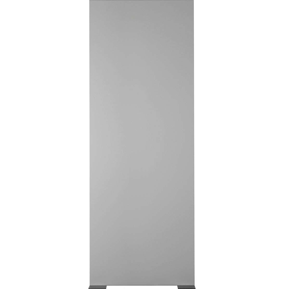 Innenaufsteller (Infostele), Modell Madrid, 2.000 x 730 mm (H x B), Silber