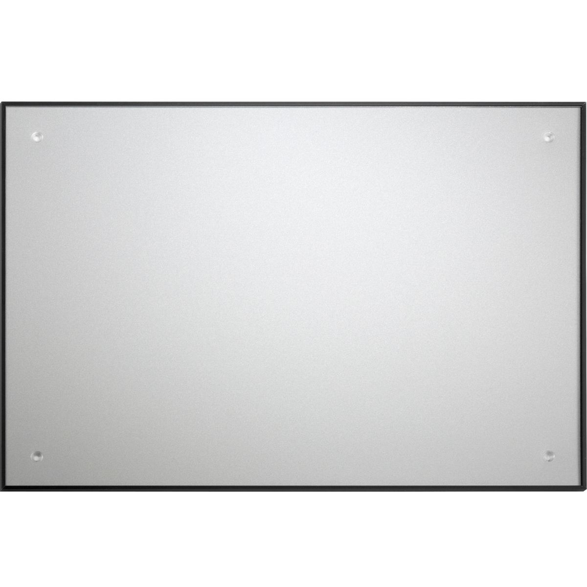 Wandschild, Modell Madrid, ~ DIN A3, Querformat, Schwarz, Beschriftung mit Einleger