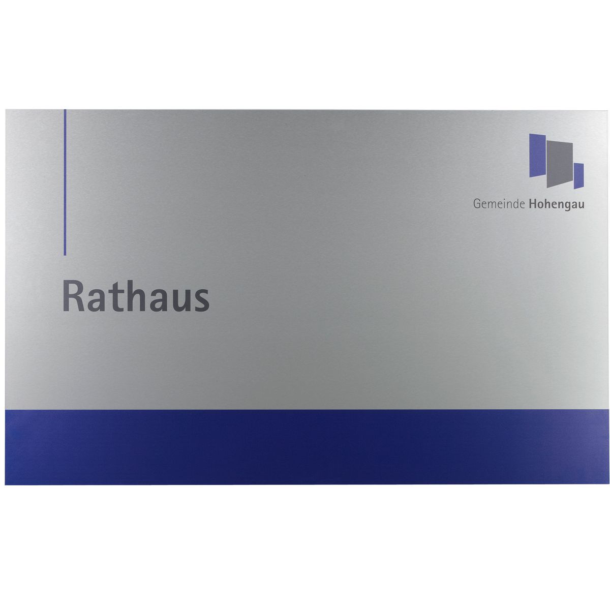 Außenaufsteller, Modell Rio, 1.250 x 3.000 mm (H x B), Querformat, zum Einbetonieren