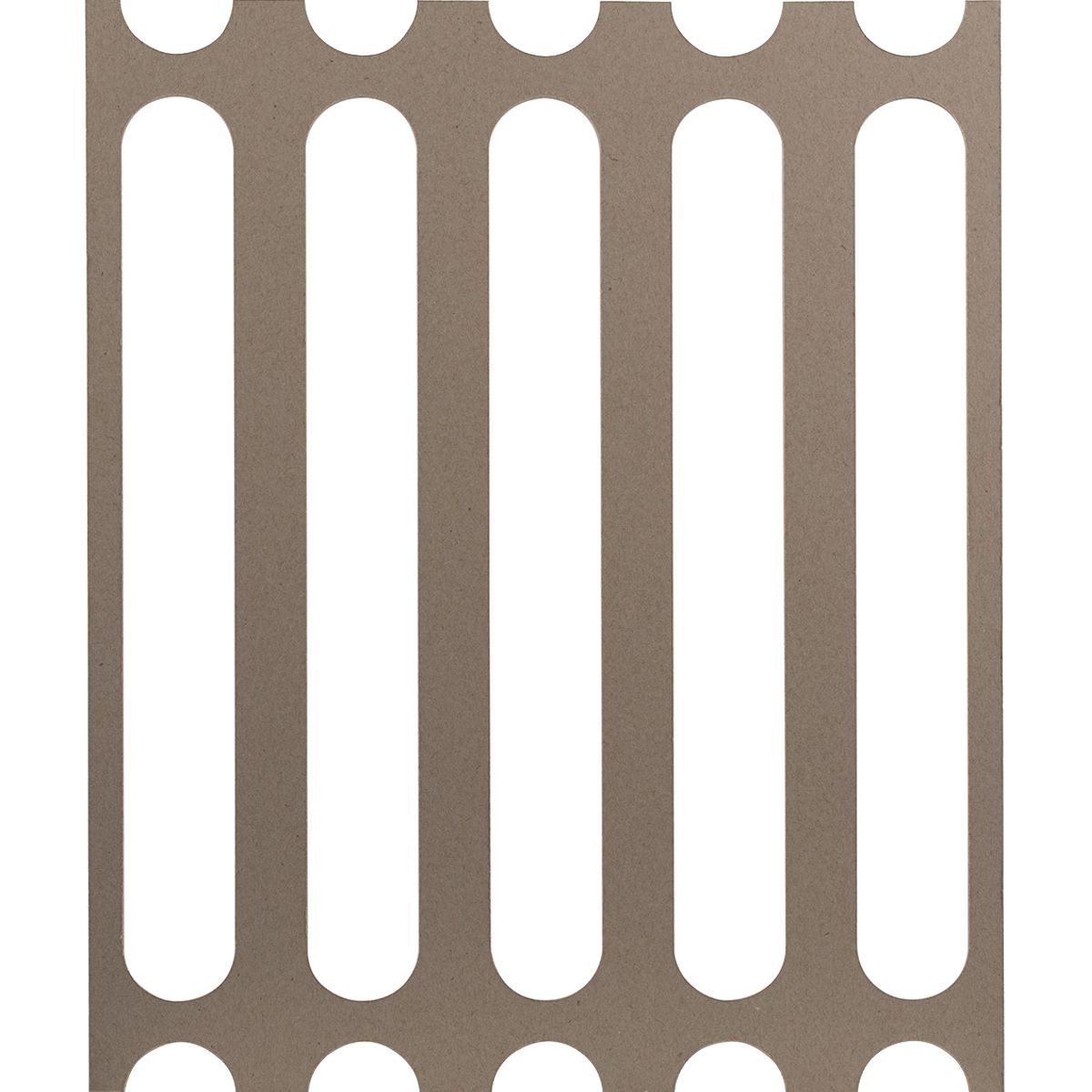 Verlegeschablone für Leitstreifen in der Größe 35 x 285 mm (H x B) aus Kunststoff oder Edelstahl Verlegeschablone für Leitstreifen in der Größe 35 x 285 mm (H x B) aus Kunststoff oder Edelstahl