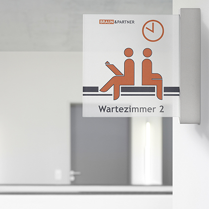 Fahnenschilder Nasenschilder Hinweis Wartezimmer Fahnenschilder Nasenschilder Hinweis Wartezimmer
