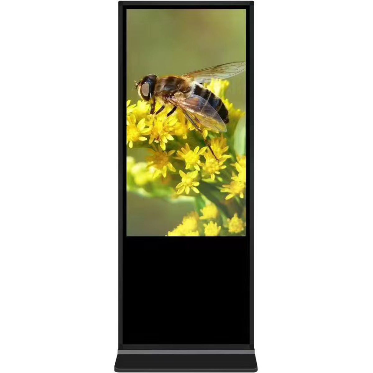 Digitaler Innenaufsteller (Infostele), Modell Go2, 1.960 x 764 mm (H x B) Digitaler Innenaufsteller (Infostele), Modell Go2, 1.960 x 764 mm (H x B)