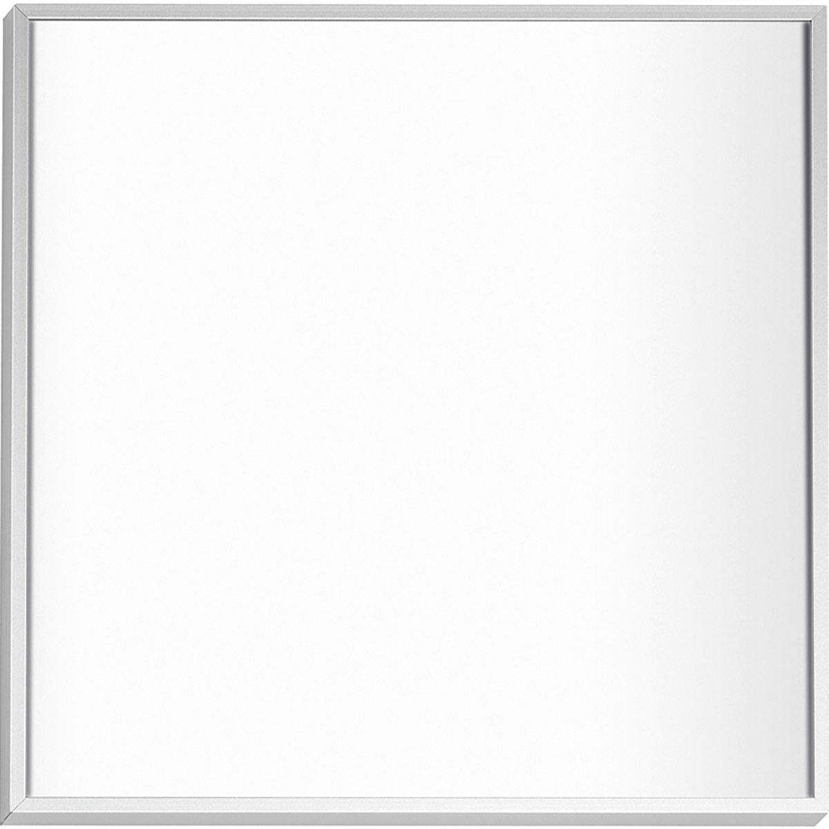 Türschild, Modell Madrid, 150 x 150 mm, Silber, Klebemontage