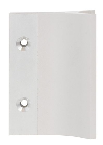 CityGuide Delta Befestigungsprofil silberfarben eloxiert, 150 x 73 x 70 mm (H x B x T)