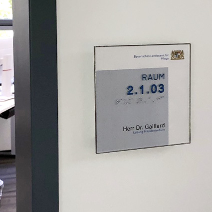 Raumbeschilderung für Gebäude Türschild Raumbeschilderung für Gebäude Türschild