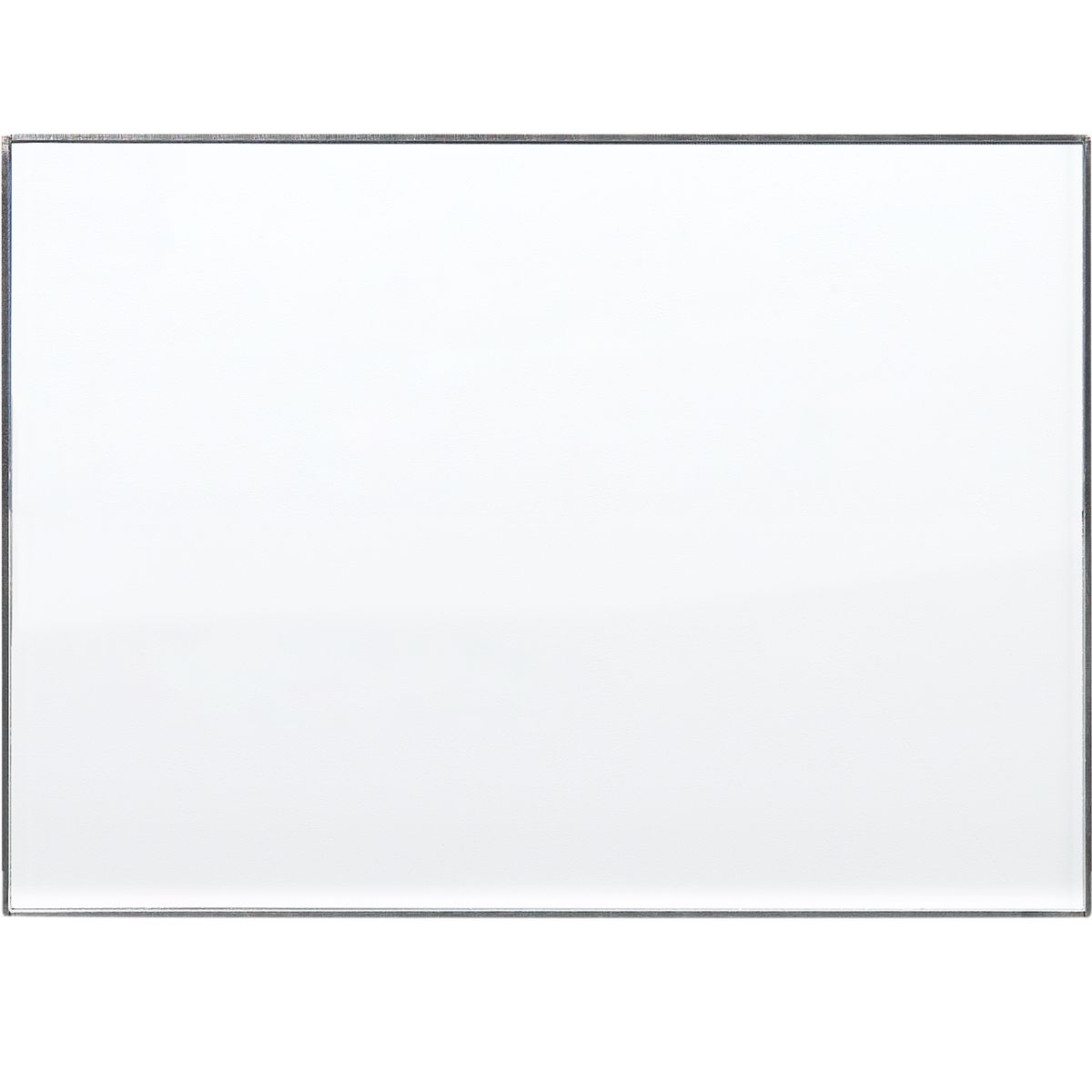 Türschild, Modell Rio, ~DIN A6, Silber, Schraubmontage