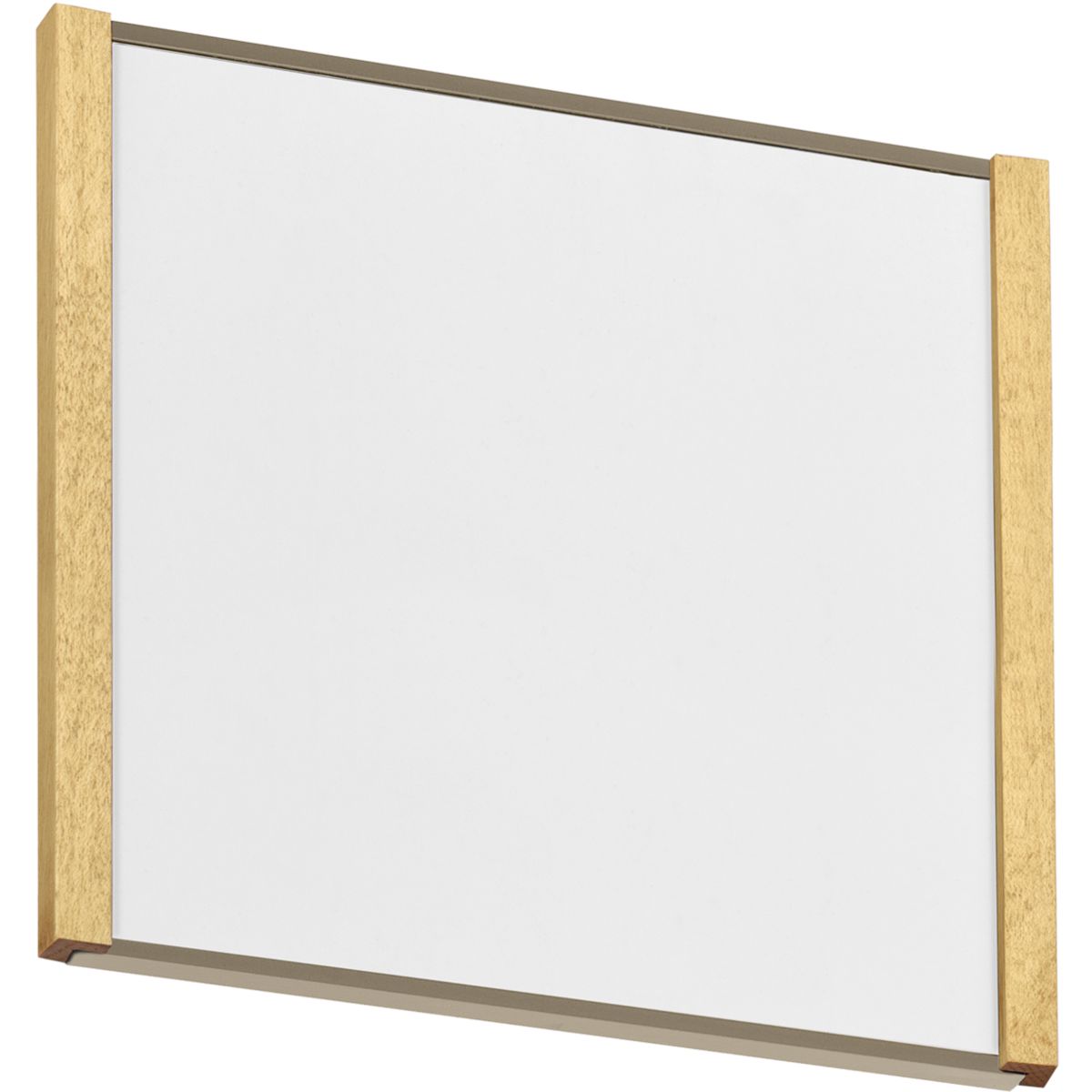 Türschild, Modell LMH, 150 x 160 mm (H x B), Rahmen aus Aluminium (Bronze) und Holz (Ahorn)