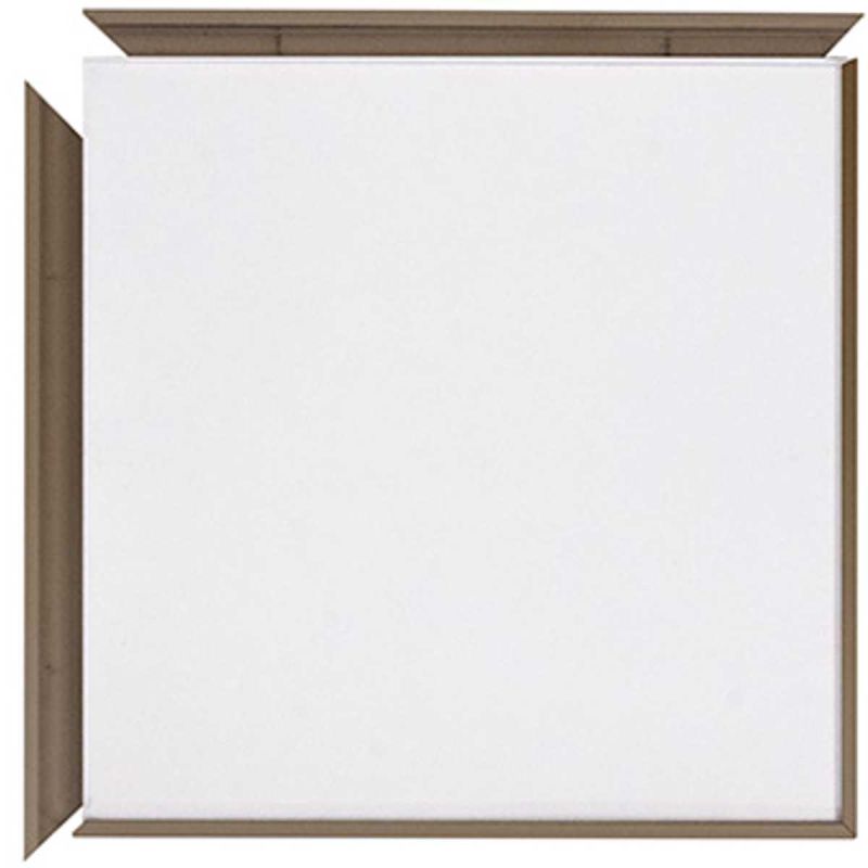 Türschild, Modell Madrid Plus, 150 x 150 mm, Bronze, Muster