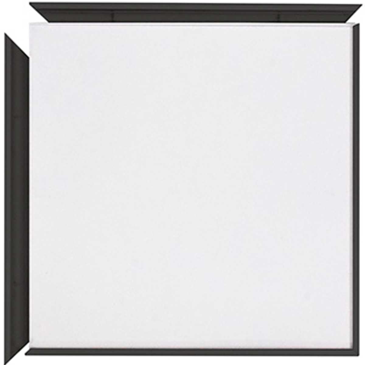 Türschild, Modell Madrid Plus, 150 x 150 mm, Schwarz