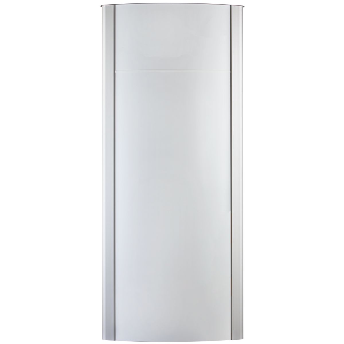 Außenaufsteller, Modell Frankfurt, 2.500 x 1.085 mm (H x B), Weiß