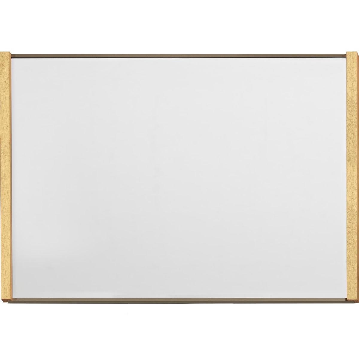 Wandschild, Modell LMH, ~ DIN A4, Querformat, Holzrahmen Ahorn kombiniert mit bronzefarbenem Aluminium