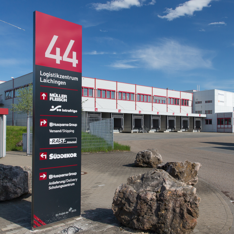 Referenz Logistikzentrum Moedel Amberg