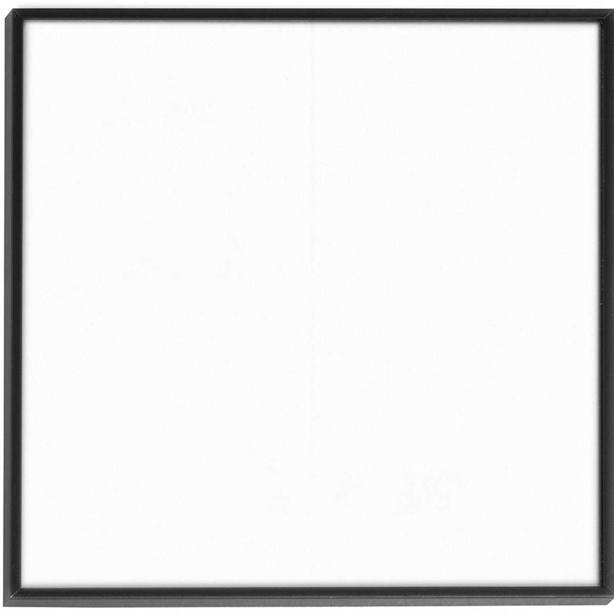 Türschild, Modell Madrid Plus, 150 x 150 mm, Schwarz