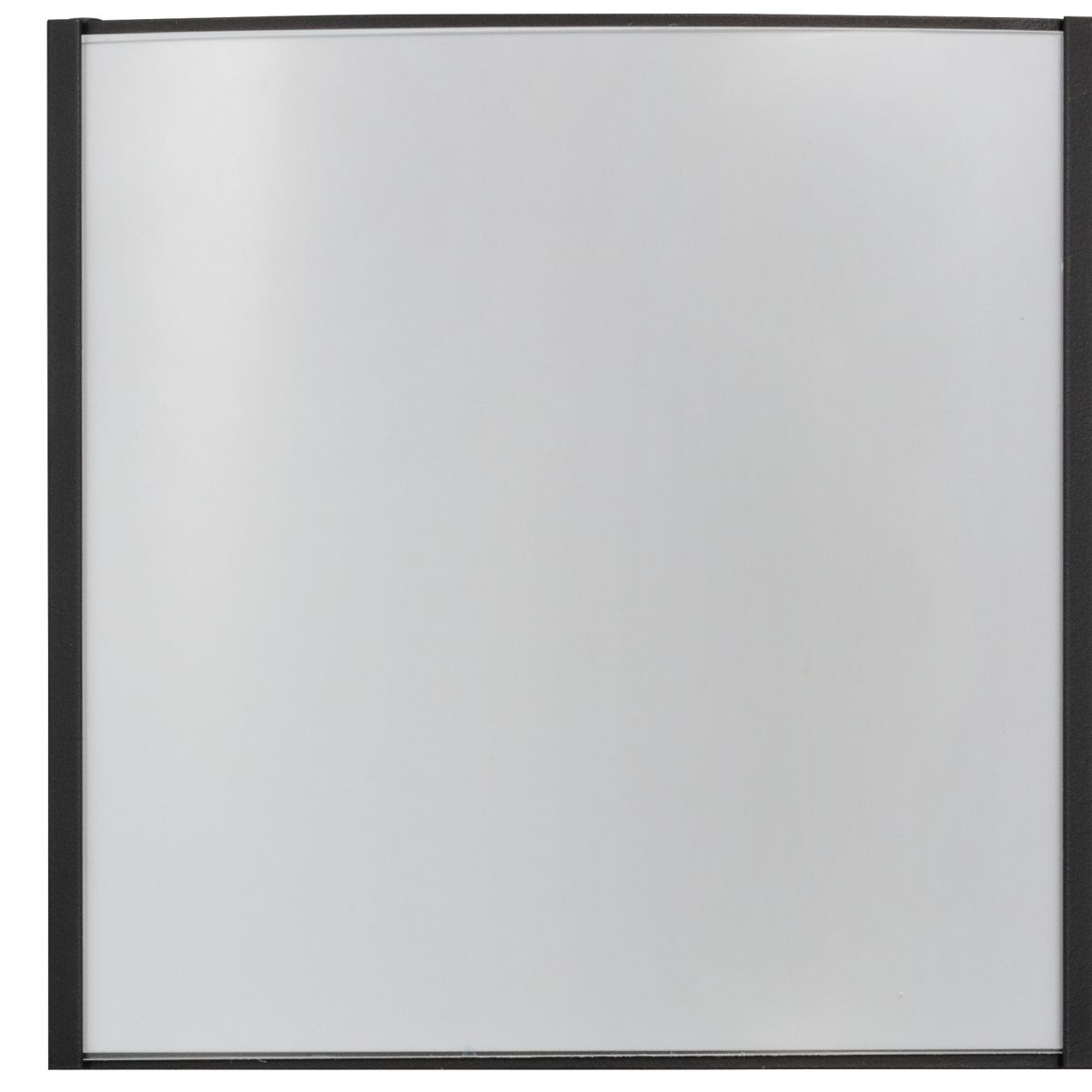Türschild, Modell Orlando, 148 x 148 mm, Schwarz