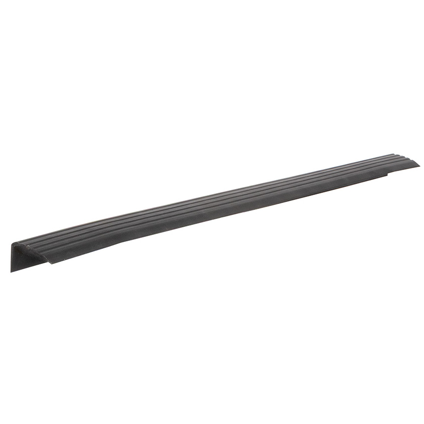 Stufenmarkierungsprofil aus PVC, Schwarz, 200 cm