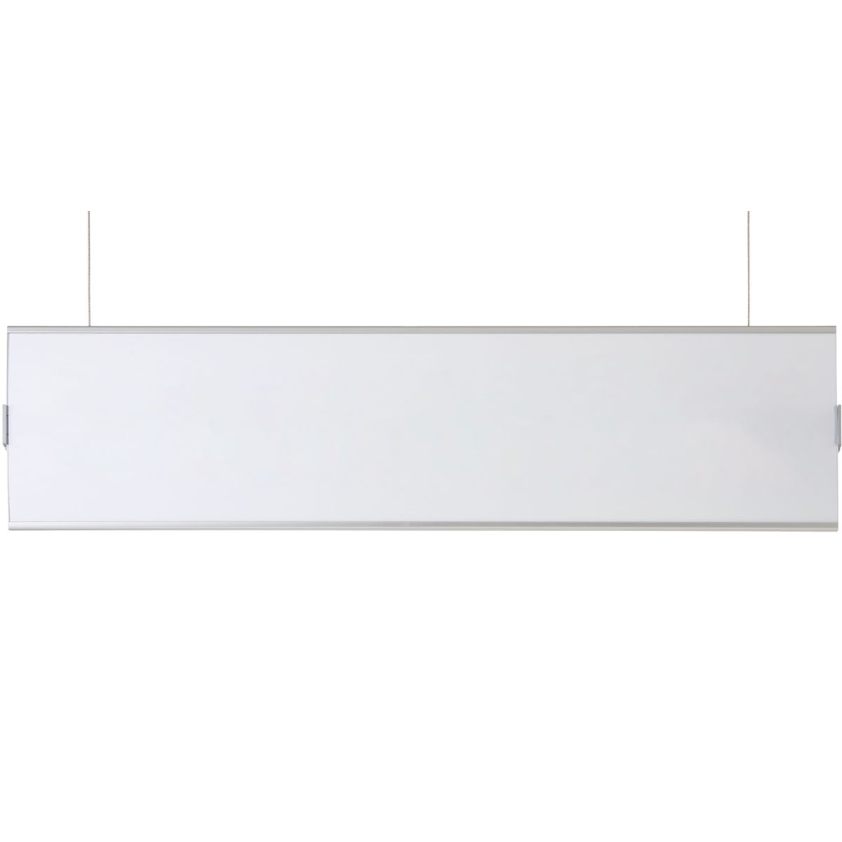 Deckenhänger (Hängeschild), Modell Frankfurt, 155 x 600 mm (H x B), Beschriftung direkt Deckenhänger (Hängeschild), Modell Frankfurt, 155 x 600 mm (H x B), Beschriftung direkt