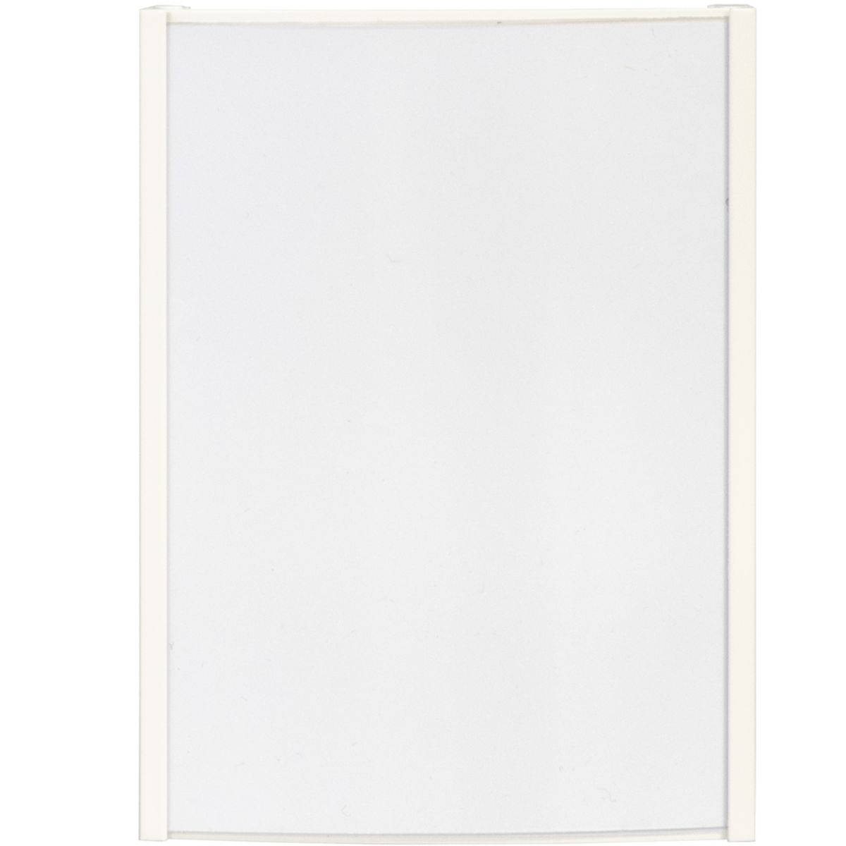 Türschild, Modell Orlando, ~ DIN A6, Weiß