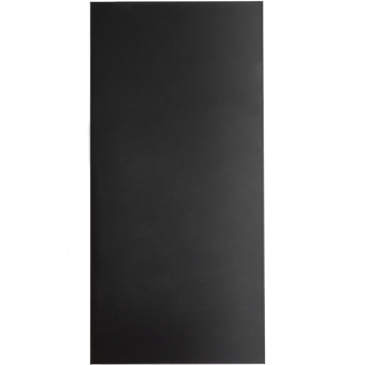 Wandschild, Modell Madrid, 850 x 450 mm, Hochformat oder Querformat, Schwarz, Beschriftung direkt auf den Artikel