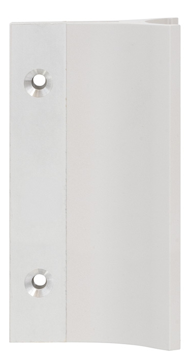 CityGuide Delta Befestigungsprofil silberfarben eloxiert, 200 x 73 x 70 mm (H x B x T)