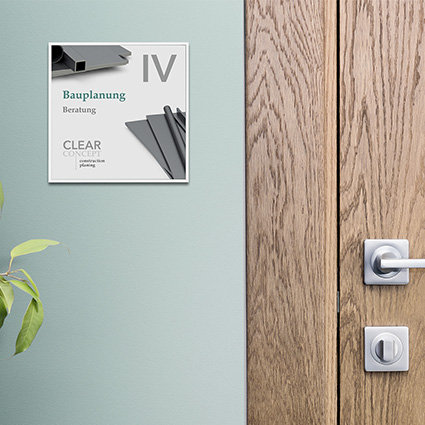 Türschilder Büro austauschbar Türschilder Büro austauschbar