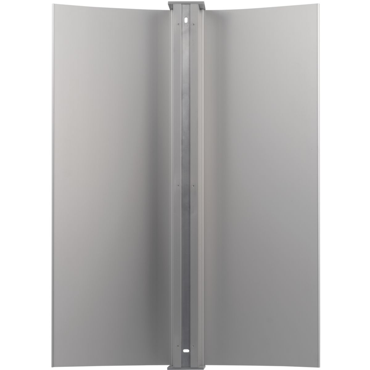 Wandschild, Modell Frankfurt, ~DIN A2 Hochformat, Silber